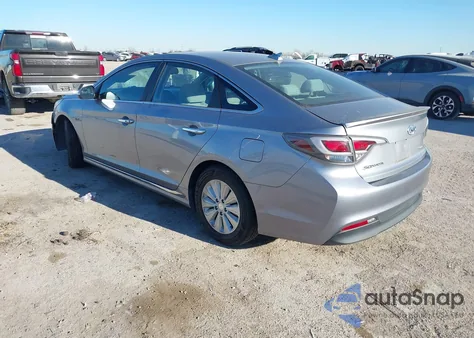 2016 Hyundai Sonata Hybrid Se from USA, damaged, VIN KMHE24L18GA011808